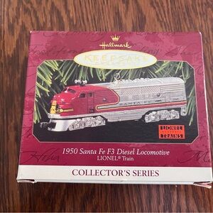 Hallmark Keepsake Santa Fe F3 Diesel Locomotive Ornament